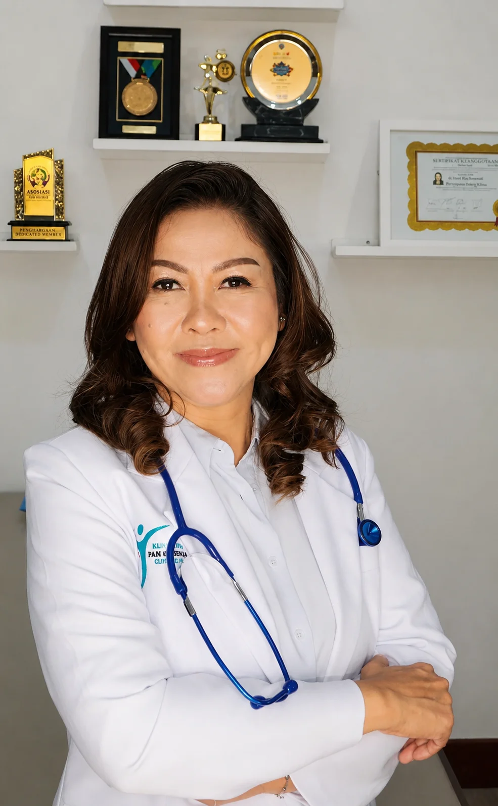 Dr. dr. Theresia CT Novy, MD, Physiatrist, FIPM, MS, FIPP, CIPS